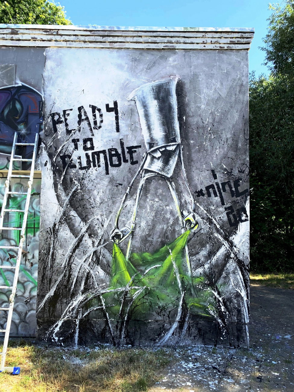 Graffiti Wall - Photo by x9 - potsdam, graffiti, xnine (2020)