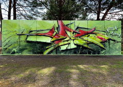 Graffiti Wall - Photo by x9 - potsdam, graffiti, xnine (2021)