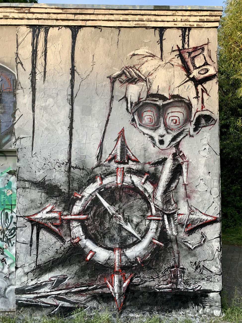 Graffiti Wall - Photo by x9 - potsdam, graffiti, xnine (2021)