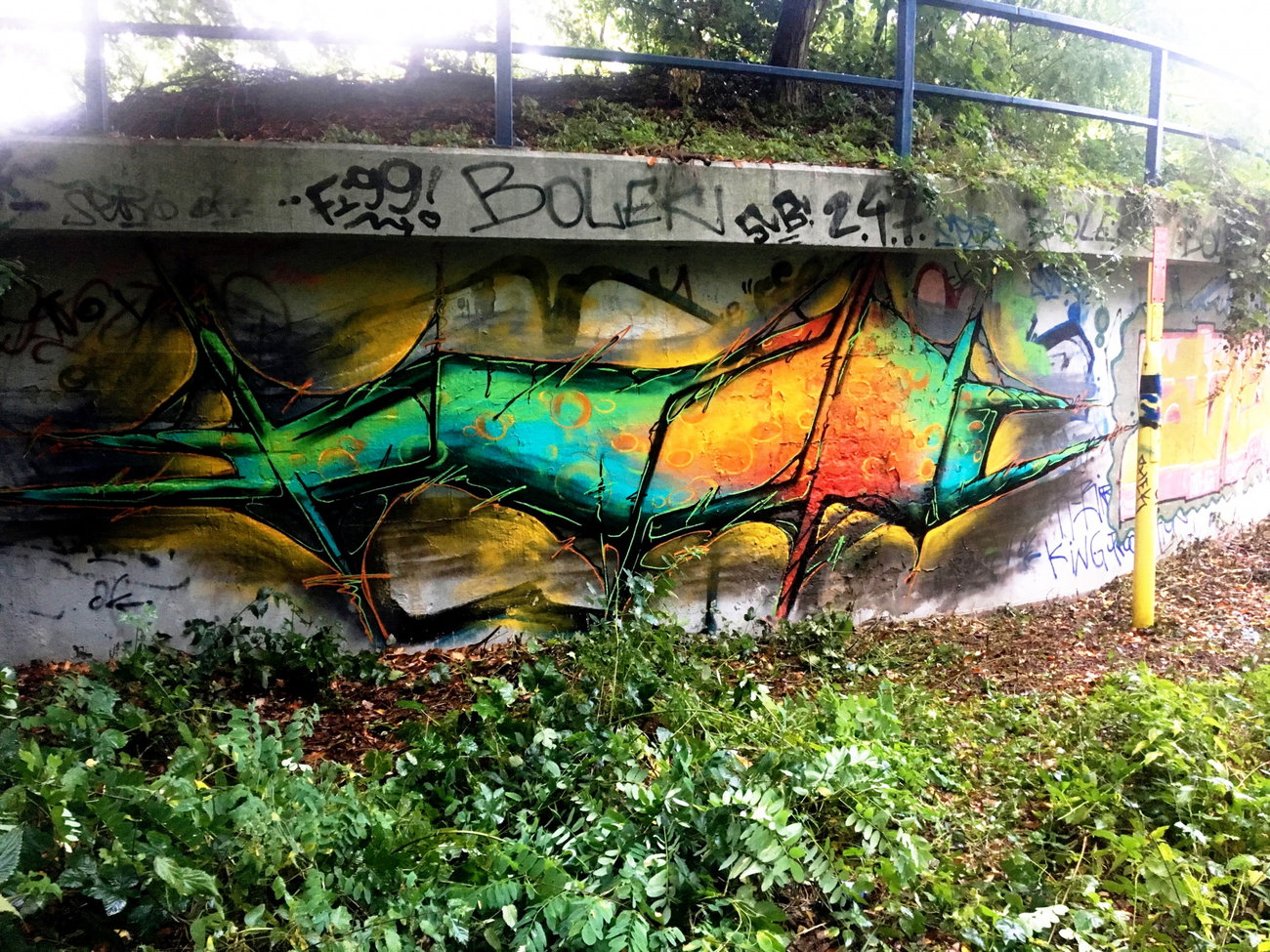 Graffiti Wall - Photo by x9 - xnine, x9, Potsdam