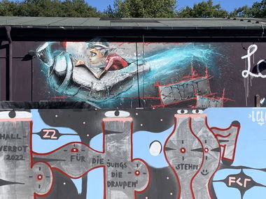 Graffiti Wall - Photo by x9 - graffiti, potsdam, xnine (2022)