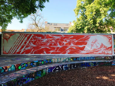 Graffiti Wall - Photo by x9 - potsdam, graffit, xnine (2018)