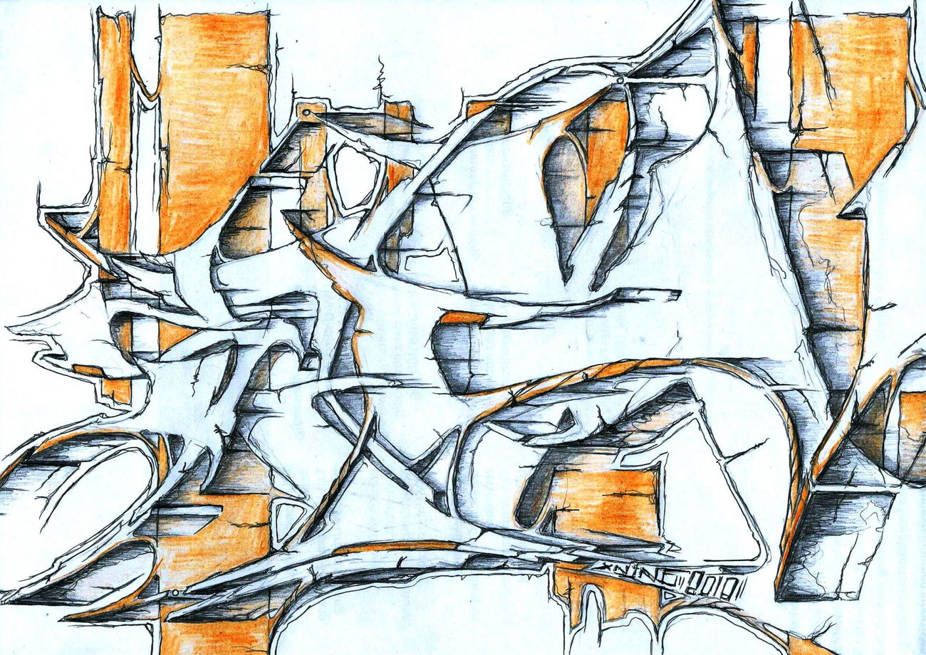 Graffiti Wall - Photo by x9 - potsdam, xnine, x9 (2018)