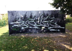 Graffiti Wall - Photo by x9 (2017)