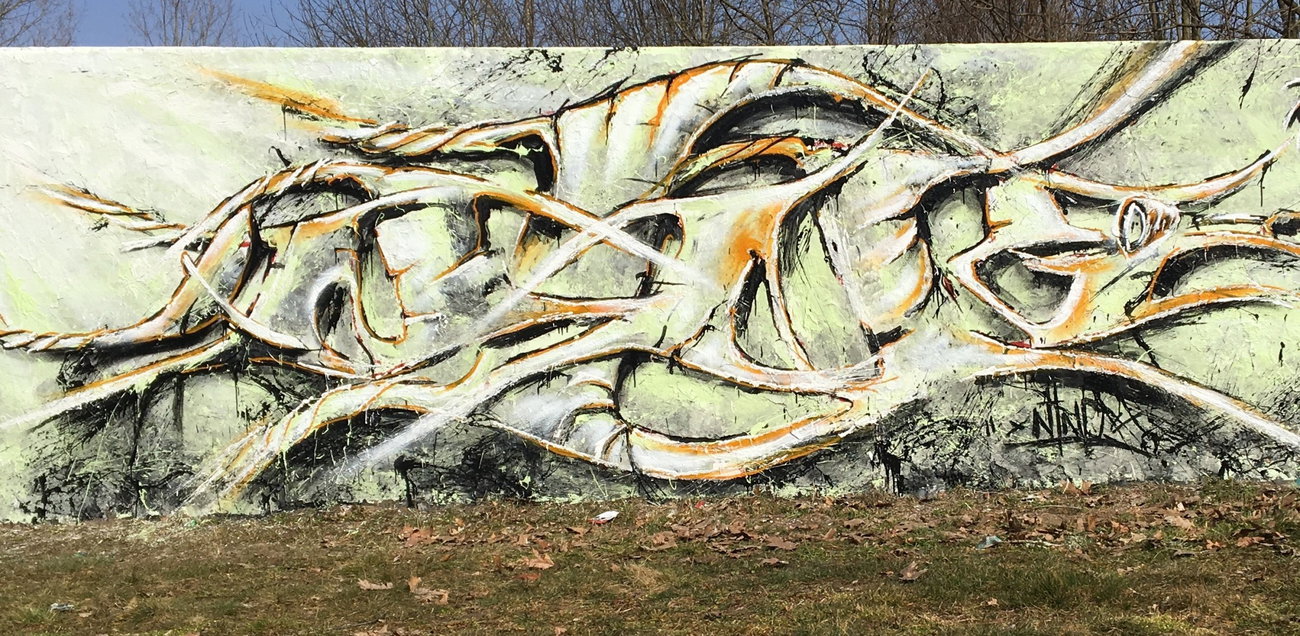 Graffiti Wall - Photo by x9 - xnine, x9, potsdam (2018)