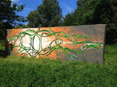 Graffiti Wall - Photo by x9 (2017)