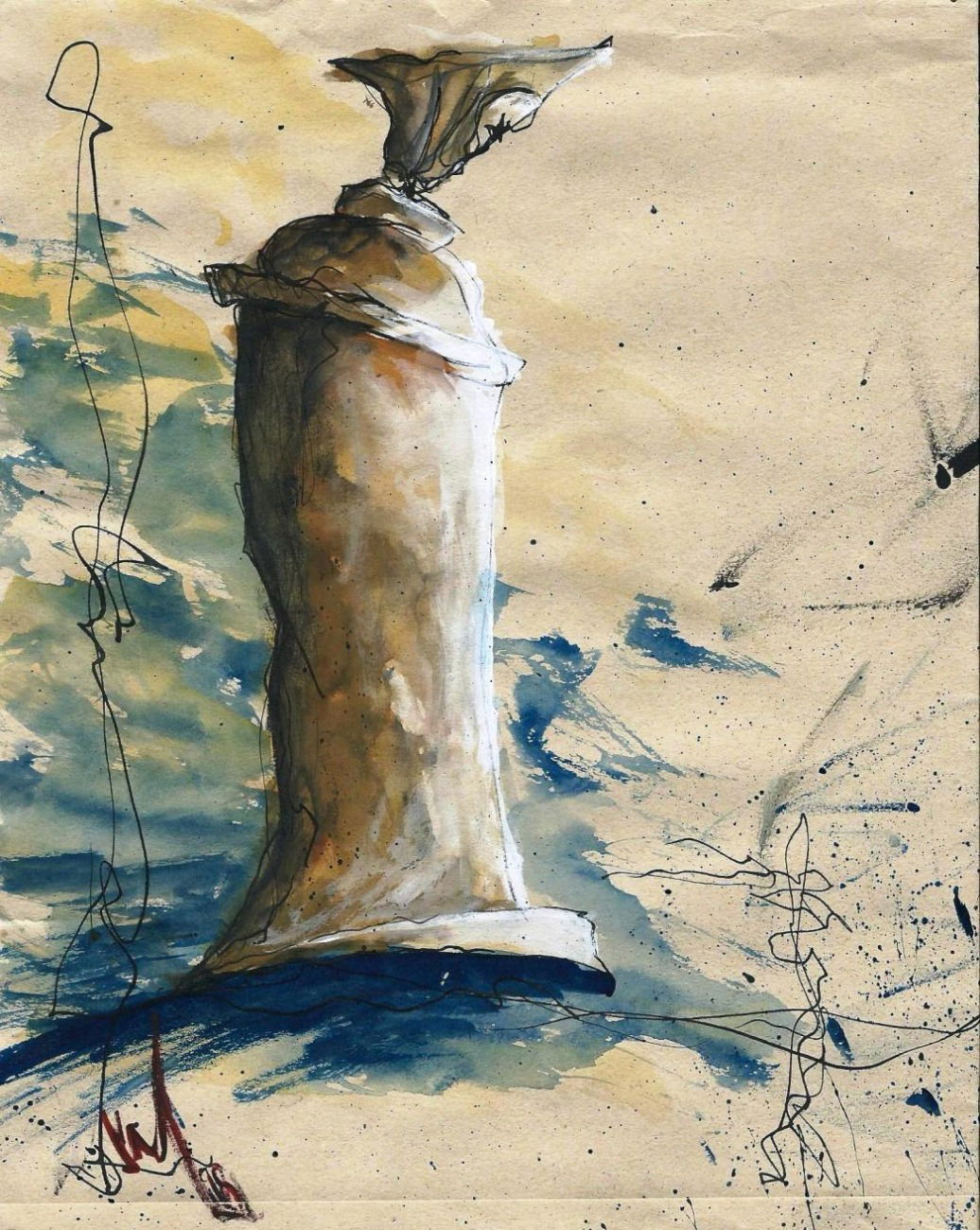 Graffiti Sketch - Photo by x9 (2004)