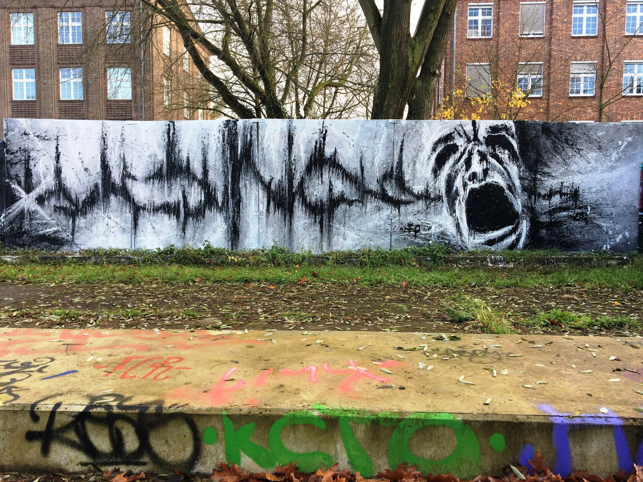 Graffiti Wall - Photo by x9 - potsdam, freiland, xnine (2017)