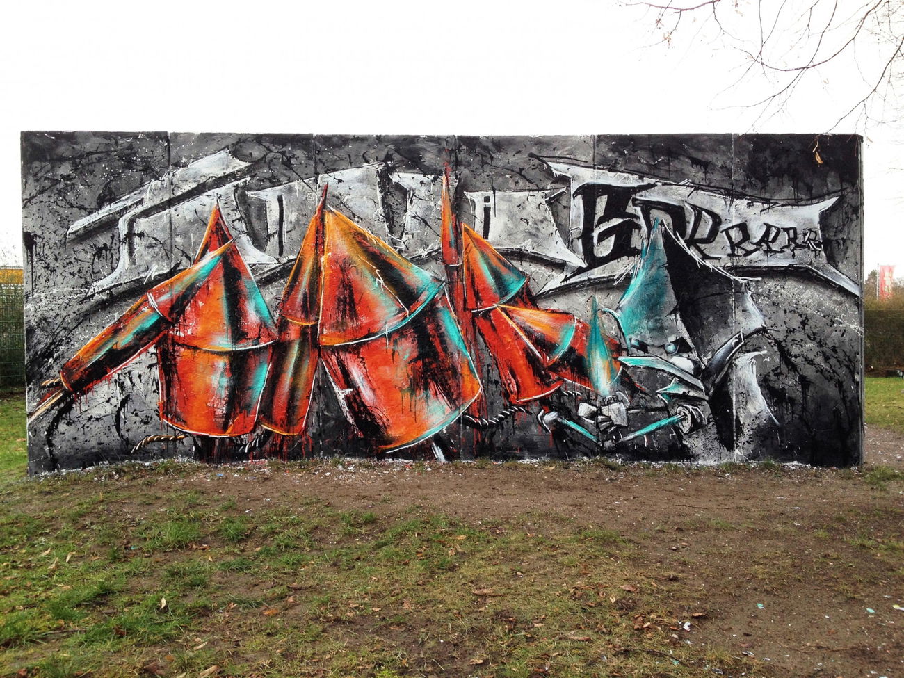Graffiti Photo by x9 - potsdam, graffiti, xnine (2018)