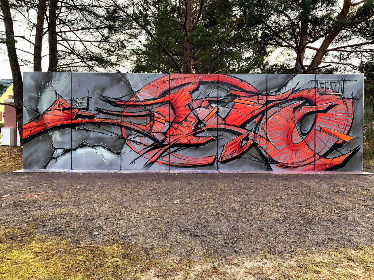 Graffiti Wall - Photo by x9 - gesundes, neues, an (2021)