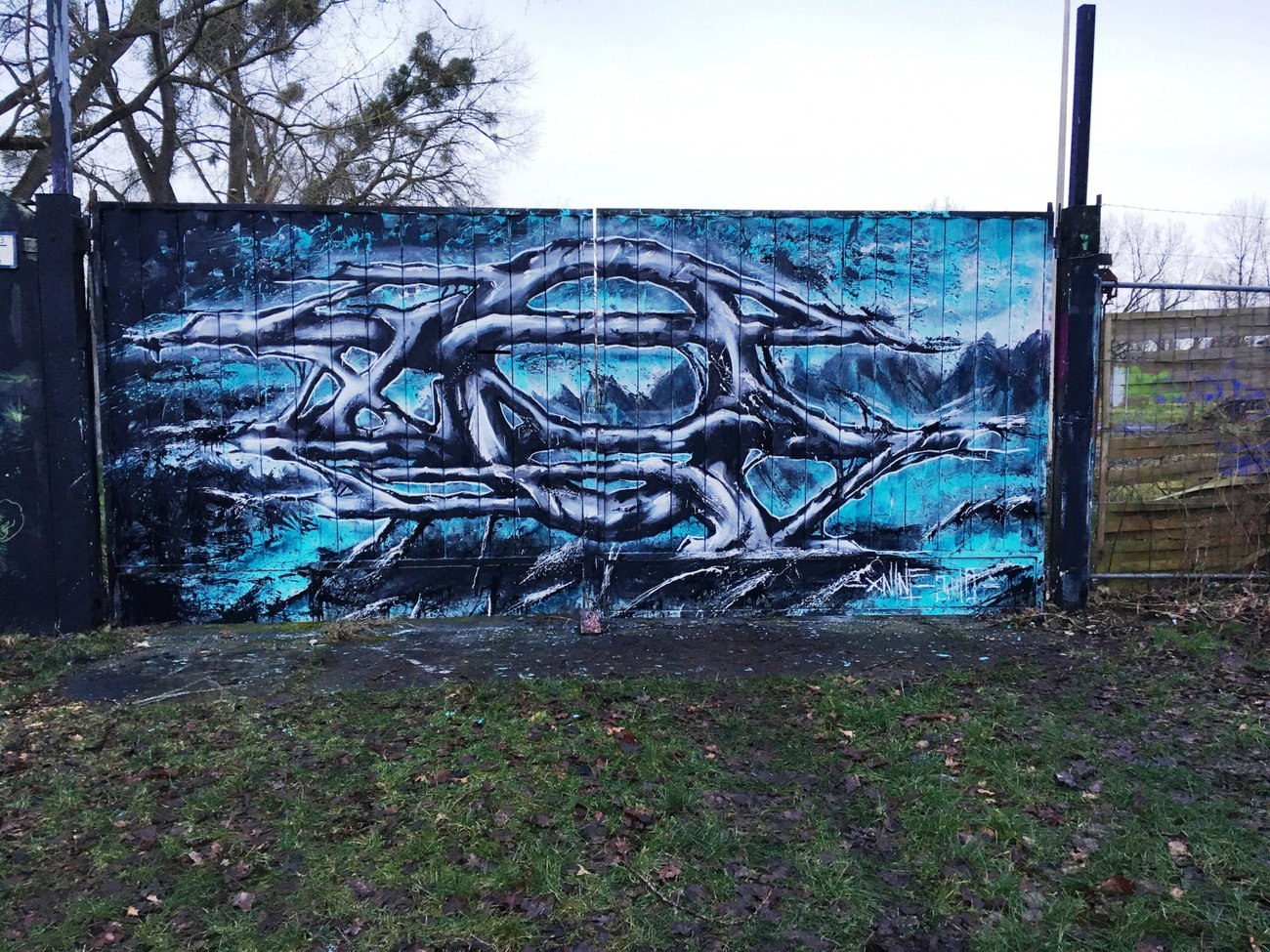 Graffiti Wall - Photo by x9 (2018)