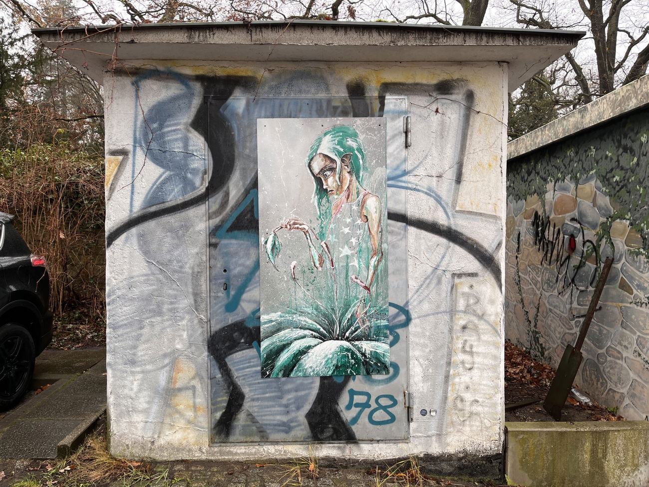 Graffiti Wall - Photo by x9 - potsdam, graffiti, xnine (2022)