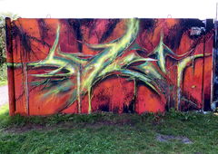 Graffiti Wall - Photo by x9 - potsdam, graffiti, xnine (2020)