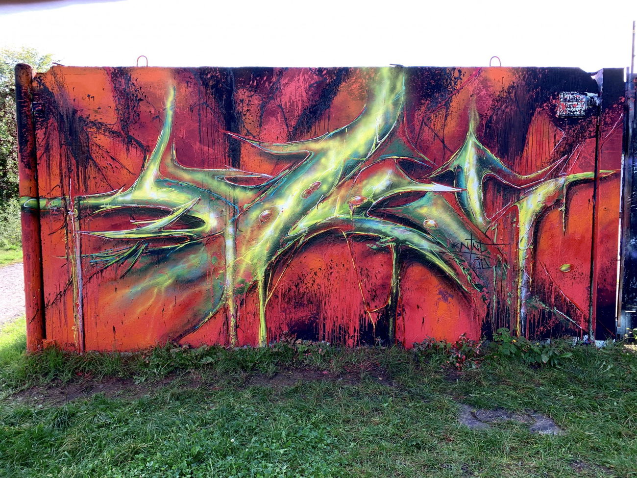 Graffiti Wall - Photo by x9 - potsdam, graffiti, xnine (2020)