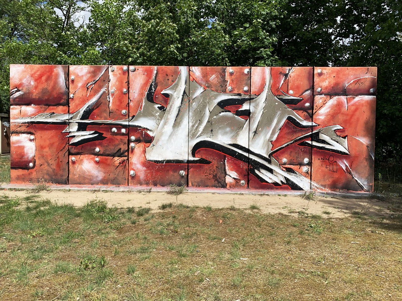 Graffiti Wall - Photo by x9 - graffiti, potsdam, x9 (2020)