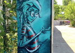 Graffiti Wall - Photo by x9 - potsdam, graffiti, xnine (2021)