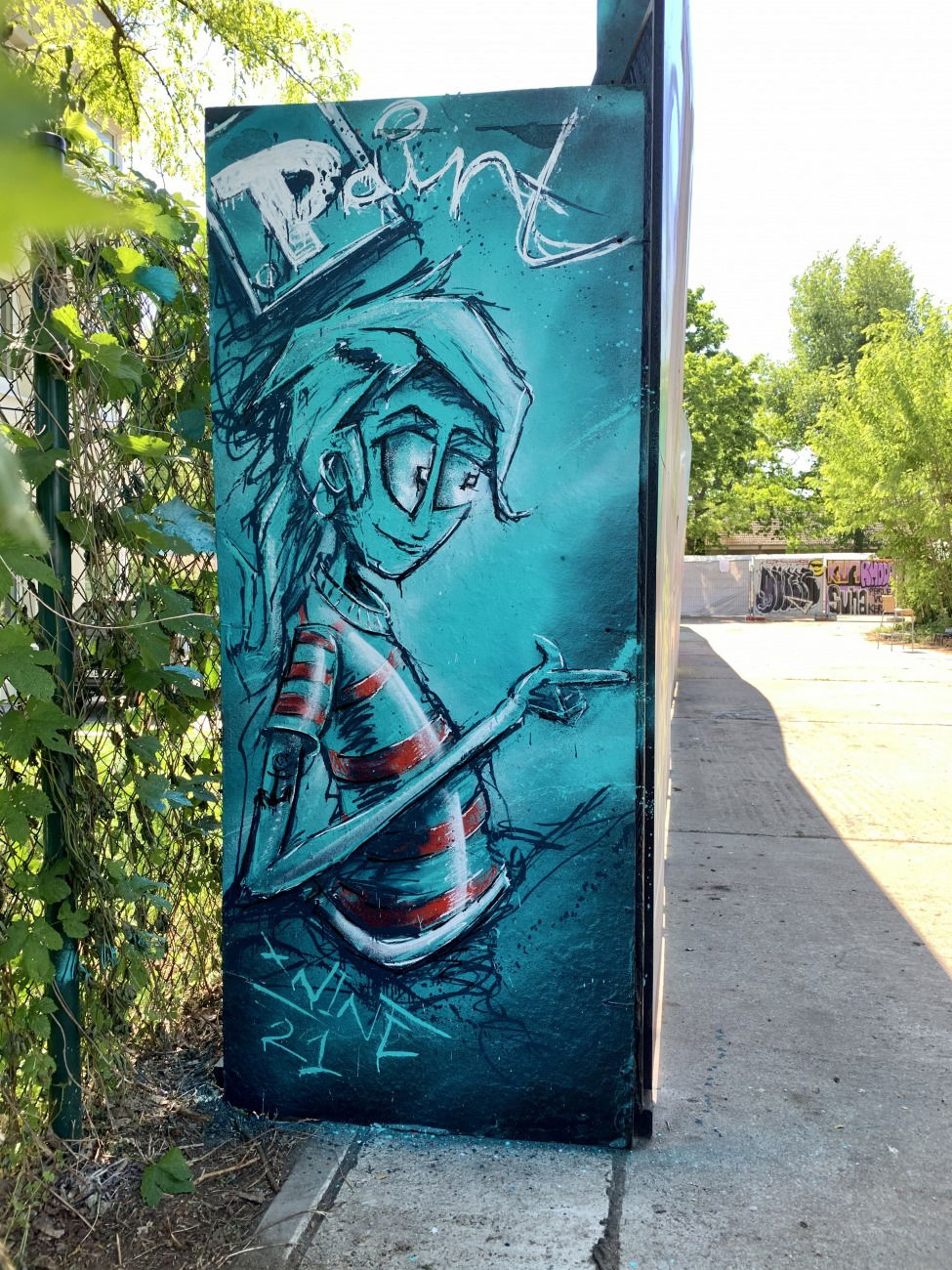 Graffiti Wall - Photo by x9 - potsdam, graffiti, xnine (2021)