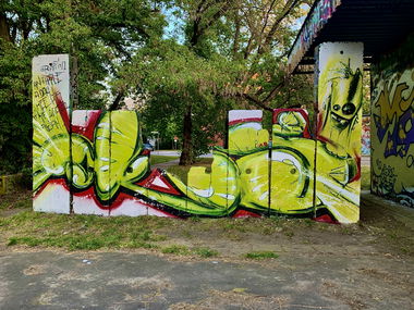 Graffiti Wall - Photo by x9 - graffiti, potsdam, x9 (2020)