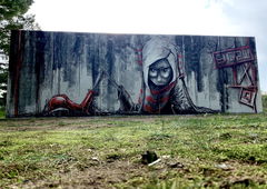 Graffiti Wall - Photo by x9 - graffiti, potsdam, x9 (2021)