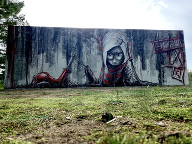 Graffiti Wall - Photo by x9 - graffiti, potsdam, x9 (2021)