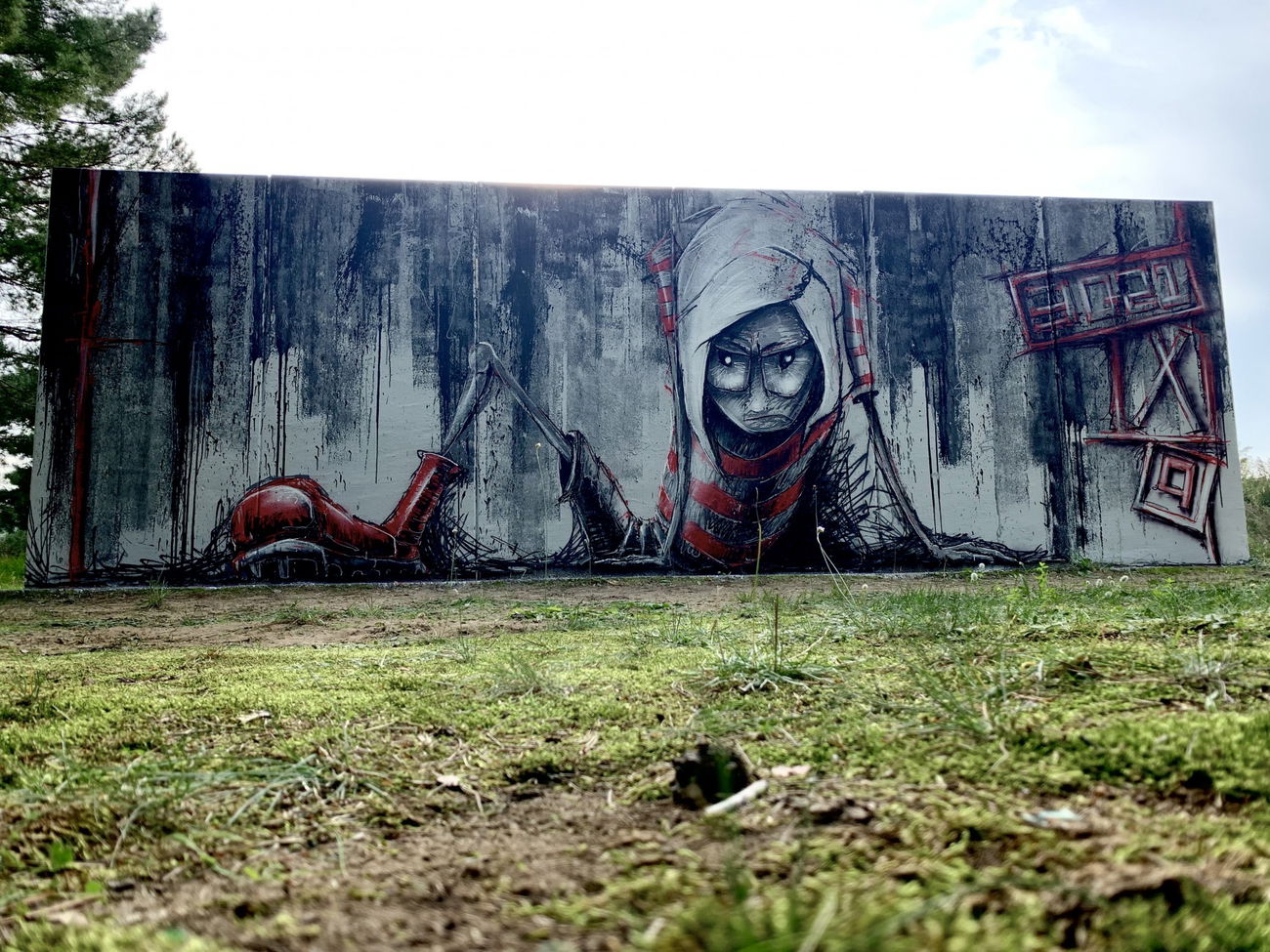 Graffiti Wall - Photo by x9 - graffiti, potsdam, x9 (2021)