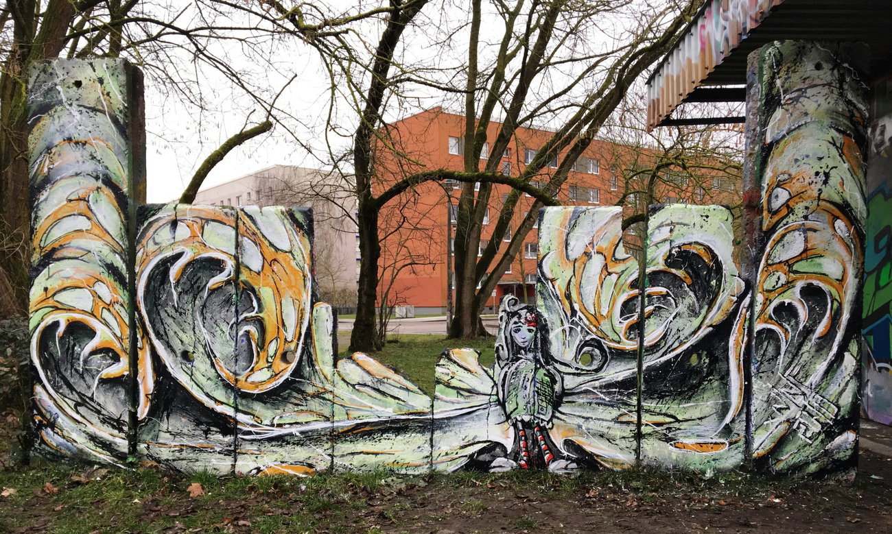 Graffiti Wall - Photo by x9 - xnine, x9, potsdam (2018)