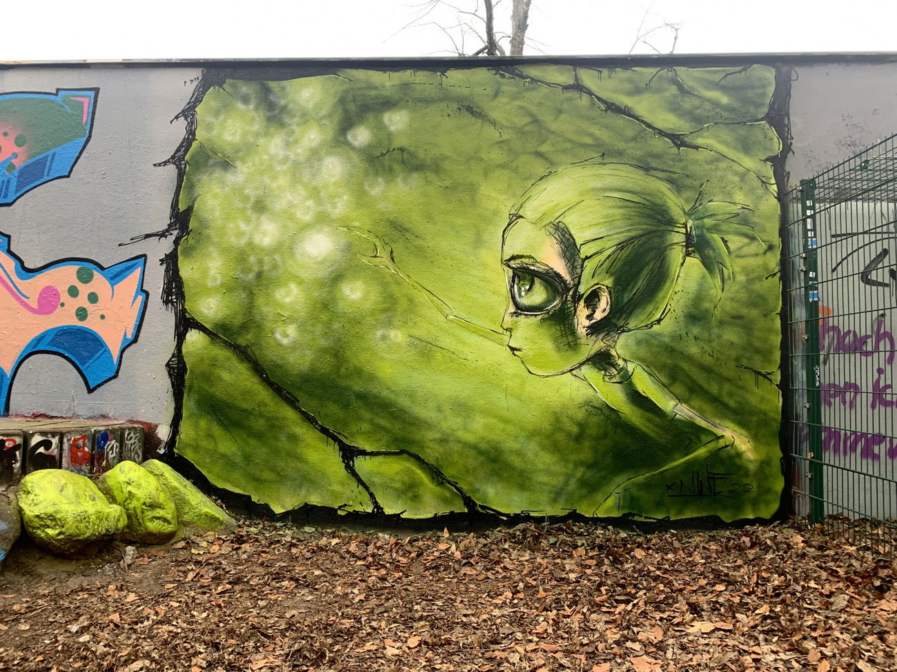 Graffiti Wall - Photo by x9 - Graffiti, potsdam, xnine (2022)