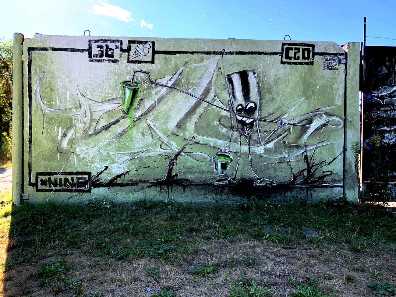 Graffiti Wall - Photo by x9 - potsdam, graffiti, xnine (2020)