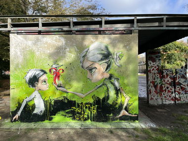 Graffiti Wall - Photo by x9 - graffiti, potsdam, xnine (2022)