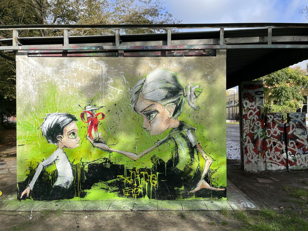 Graffiti Wall - Photo by x9 - graffiti, potsdam, xnine (2022)