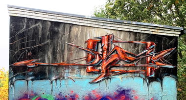 Graffiti Wall - Photo by x9 - potsdam, graffiti, x9 (2020)