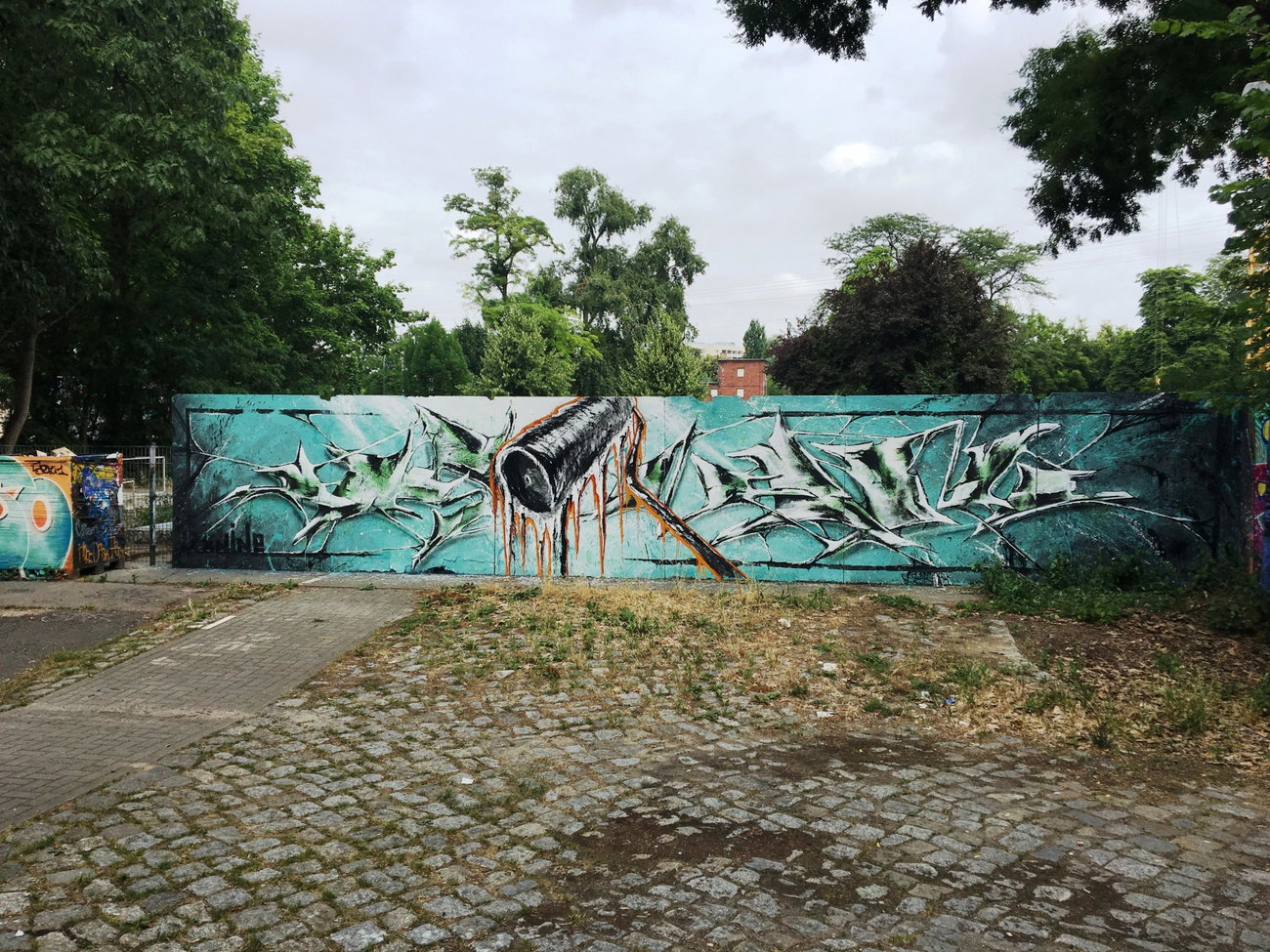 Graffiti Wall - Photo by x9 - potsdam, graffiti, freiland (2018)