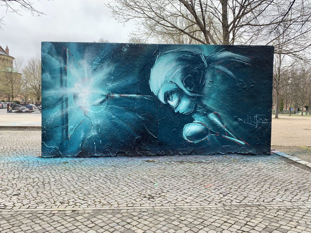 Graffiti Wall - Photo by x9 - potsdam, graffiti, xnine (2022)