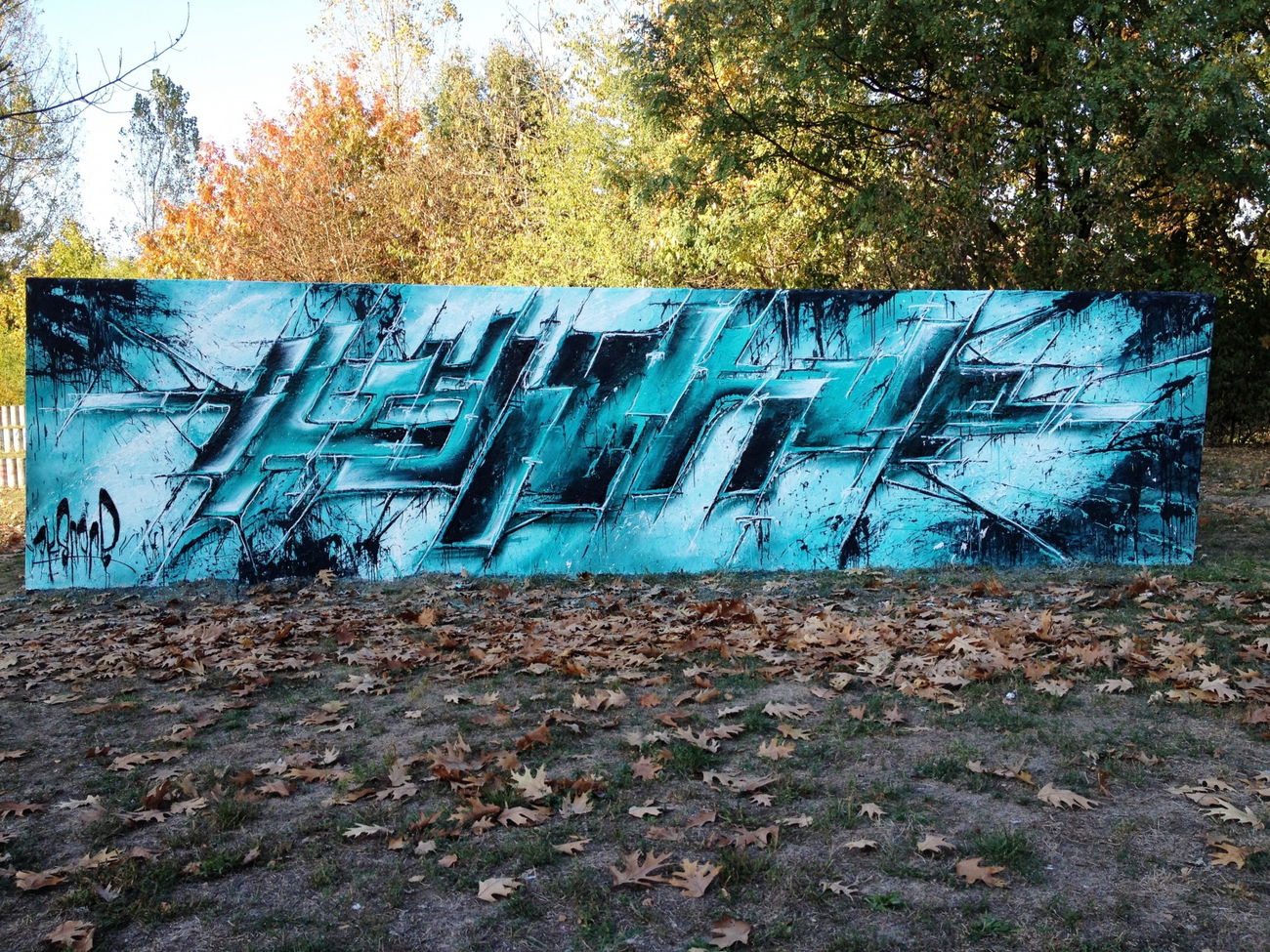 Graffiti Wall - Photo by x9 - potsdam, graffiti, xnine (2018)