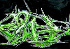 Graffiti Wall - Photo by x9