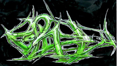 Graffiti Wall - Photo by x9