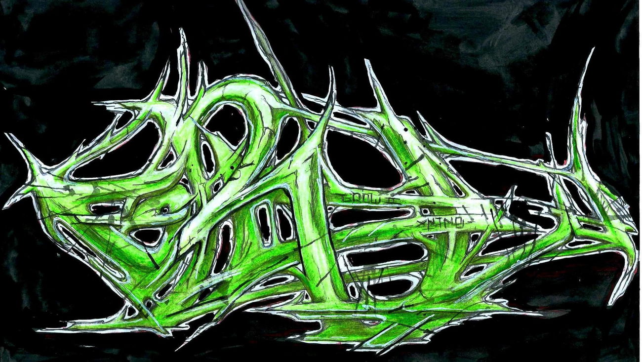 Graffiti Wall - Photo by x9