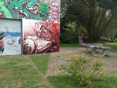 Graffiti Wall - Photo by x9 (2017)