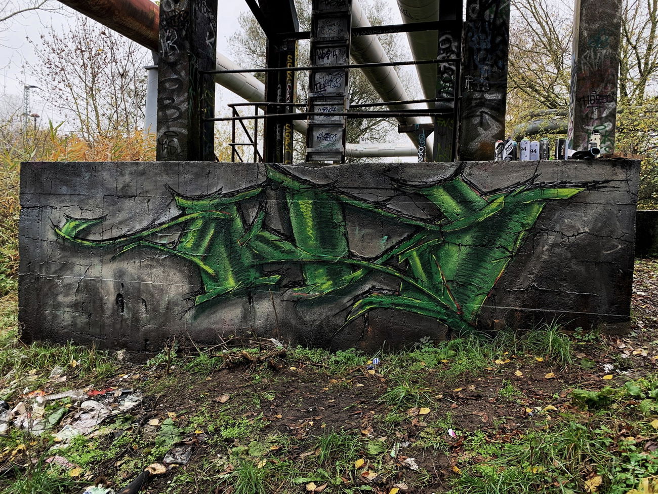 Graffiti Wall - Photo by x9 (2020)