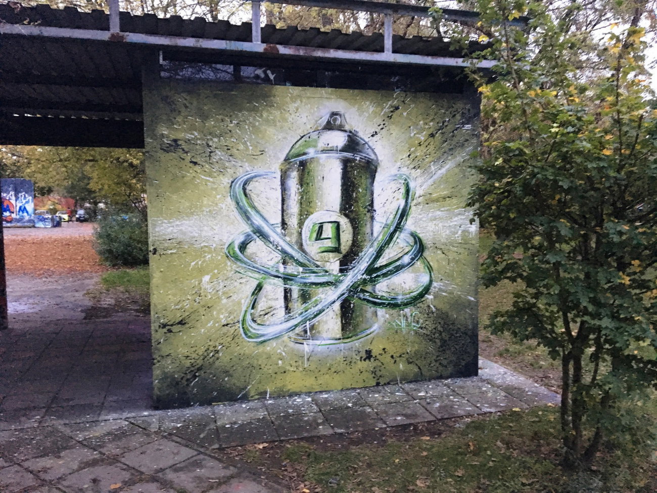 Graffiti Wall - Photo by x9 (2017)