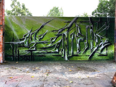 Graffiti Wall - Photo by x9 - potsdam, nuthe, xnine (2018)
