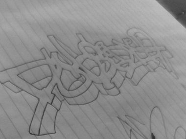 Graffiti Sketch - Photo by xx51cn355xx (2013)