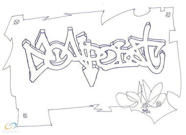 Graffiti Sketch - Photo by xx51cn355xx (2009)