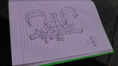 Graffiti Sketch - Photo by xx51cn355xx - sketches (2014)