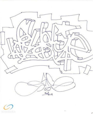 Graffiti Sketch - Photo by xx51cn355xx (2009)