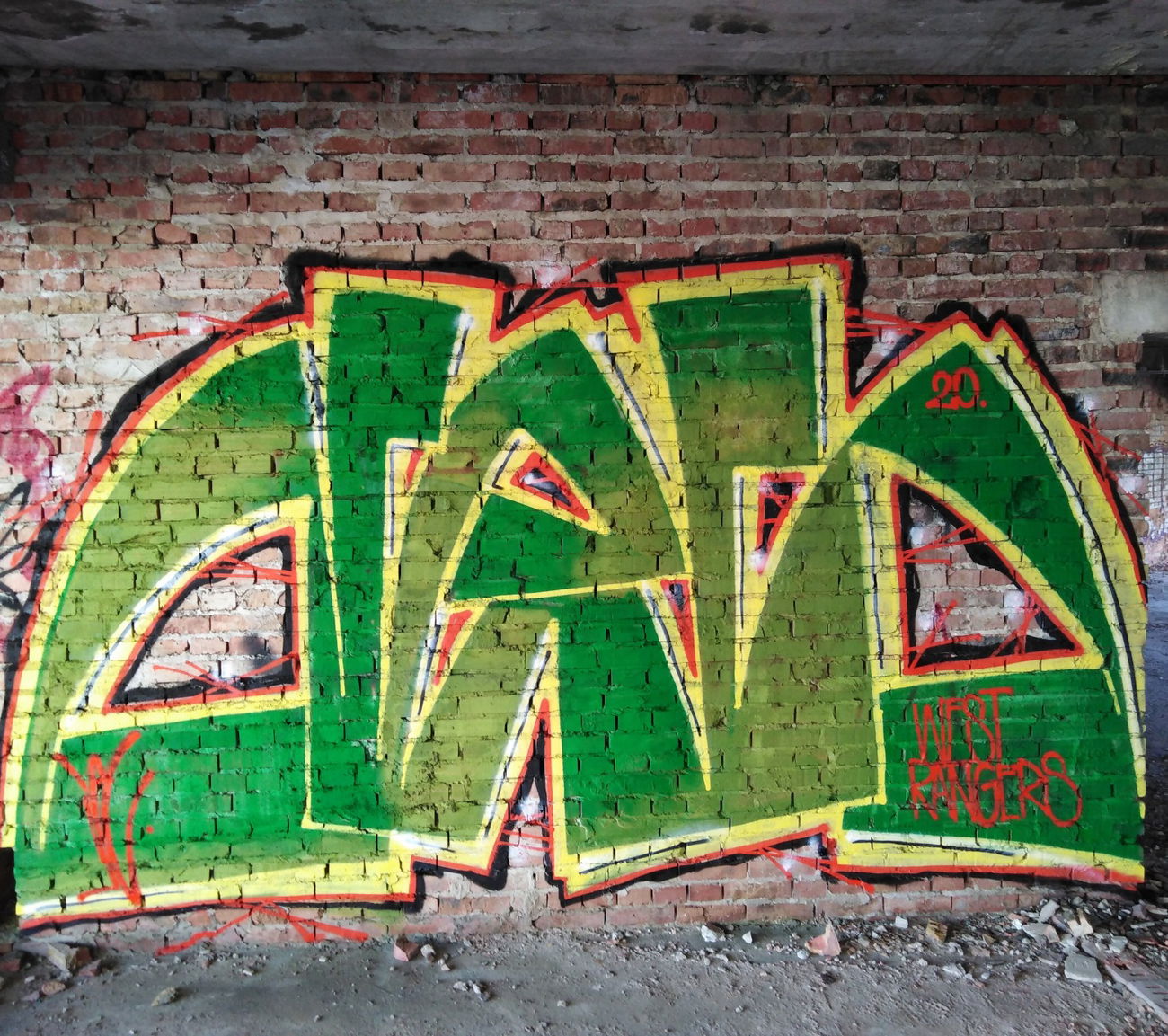 Graffiti Wall in Евпатория - Photo by y1E3s2 (2020)