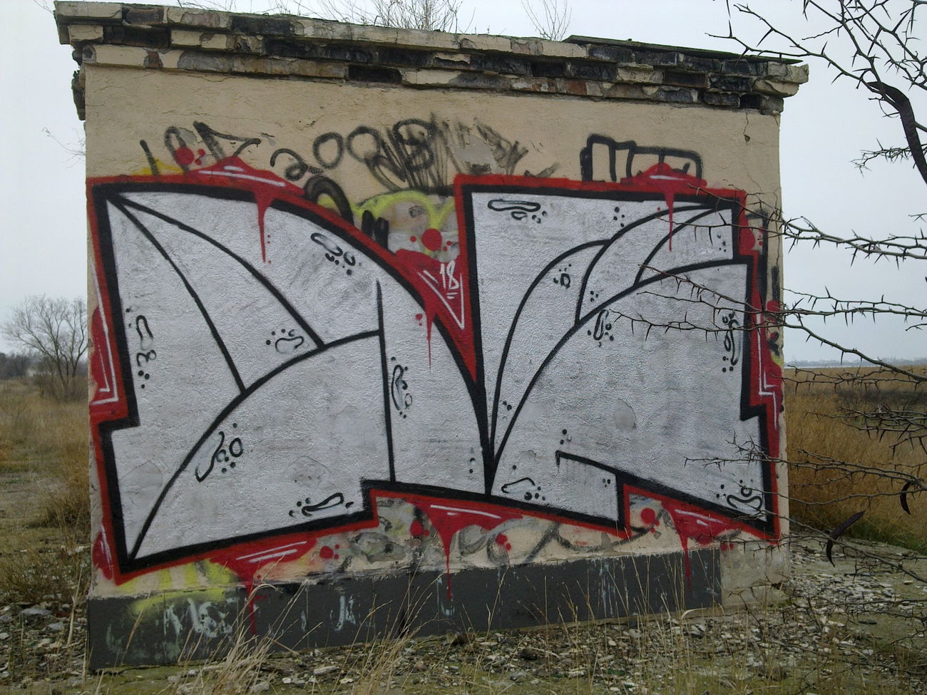 Graffiti Wall in Евпатория - Photo by y1E3s2 (2018)