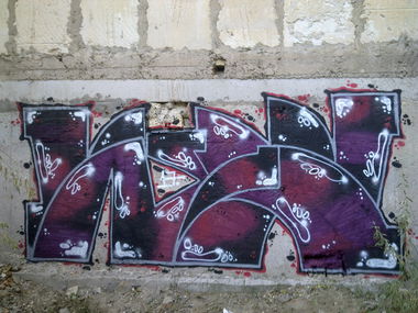 Graffiti Wall in Евпатория - Photo by y1E3s2 (2017)