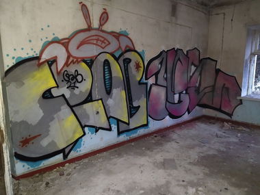 Graffiti Wall in Евпатория - Photo by y1E3s2 (2021)