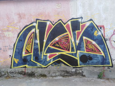 Graffiti Wall in Евпатория - Photo by y1E3s2 (2020)